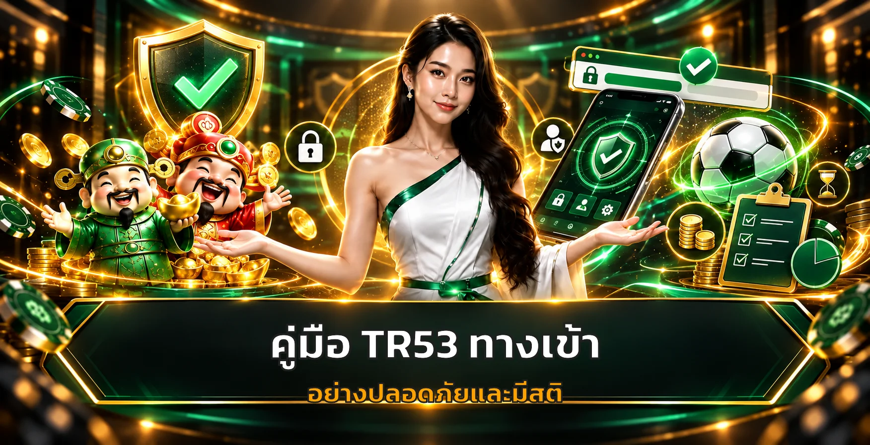 TR53 ทางเข้าอย่างปลอดภัย | เช็กโดเมนและตั้งงบ